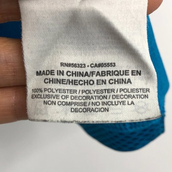 Nike Men's Blue Dri-Fit Digital Camo Short  Sleeve Athletic T-Shirt size M - Picture 8 of 13